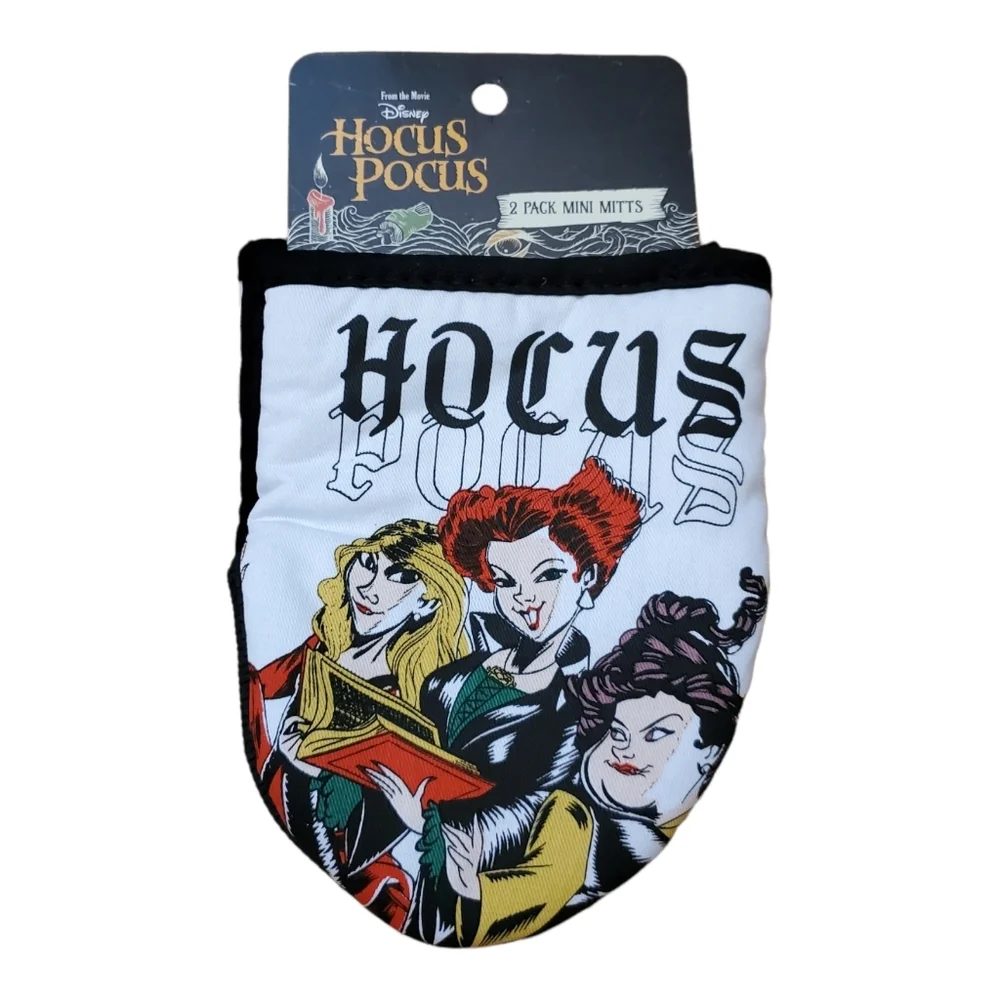 New Disney‎ Hocus Pocus 2 Pack Oven Mini Mits